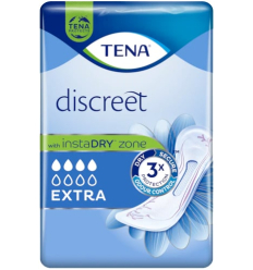 Serviette fuite urinaire Tena Discreet Extra