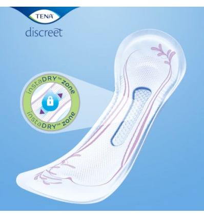 Serviette fuite urinaire Tena Discreet Maxi