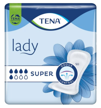 Serviette hygiénique pour fuite urinaire Tena Lady Super