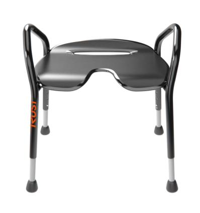 Tabouret de douche Let's Enjoy noir