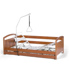 Location lit médicalisé Alzeis avec barrières bois