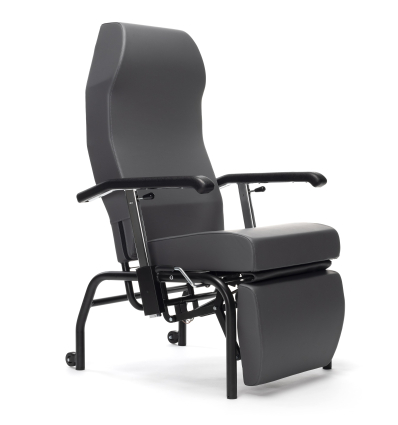 Fauteuil de repos Normandie cuir artificiel gris Vermeiren