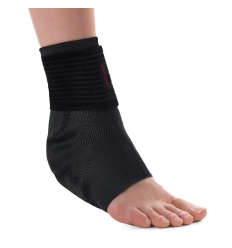 Chevillère élastique Achilax Donjoy noire