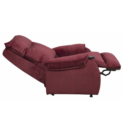 Fauteuil releveur 2 moteurs Lux bordeaux