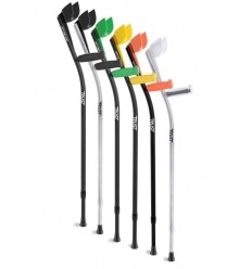 Paire de cannes anglaises ergonomiques Let's Twist Again