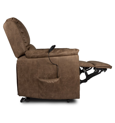 Fauteuil releveur 2 moteurs Relax Touch Ergo marron