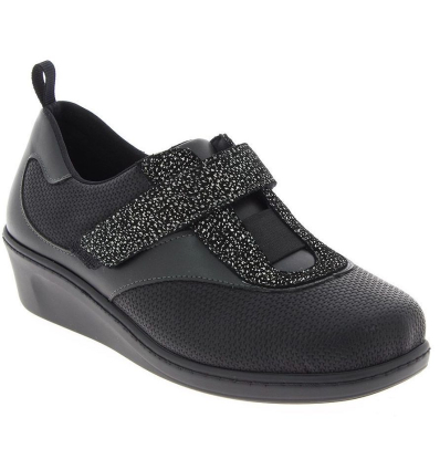 Chaussures orthopédiques femme Chut Sarita noir