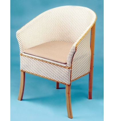 Chaise percée design Basketweave