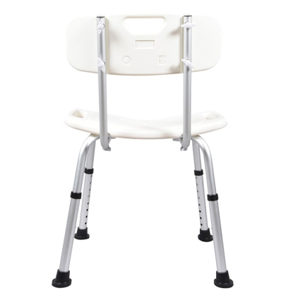 Chaise de douche Océane de dos