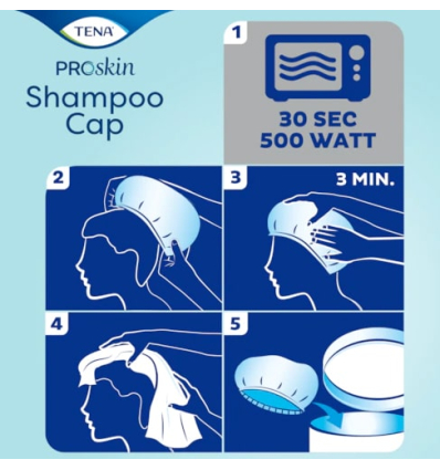 Shampoing TENA Shampoo Cap ProSkin