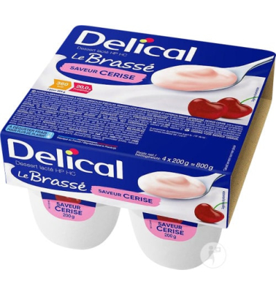 Yaourt Delical Le Brassé HP HC cerise