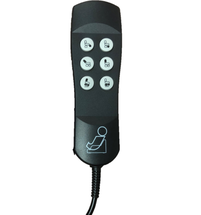 Télécommande du fauteuil releveur 2 moteurs Confort Modulo Pack