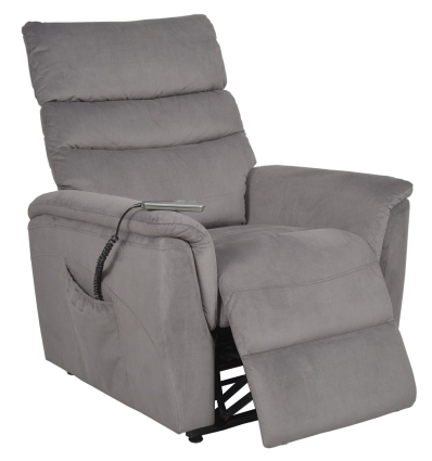 Fauteuil releveur électrique relax massant et chauffant Munich Seniortys gris
