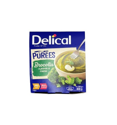 Purée de légumes HP HC Delical brocolis et pointe de crème