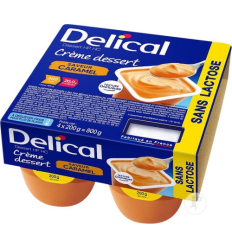 Crème dessert Delical HP HC sans lactose
