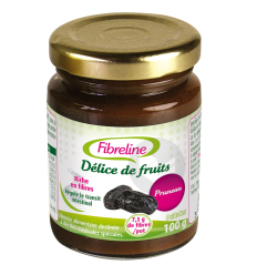 Délice de fruits riche en fibres Fibreline pruneau