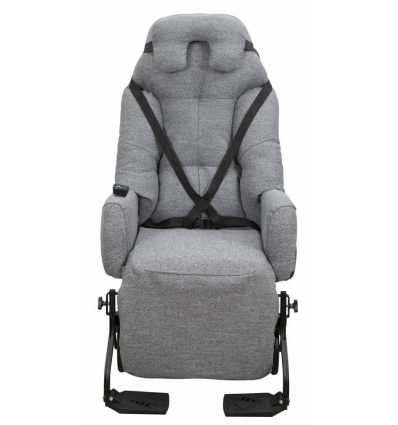 Fauteuil coquille électrique Elysée E gris