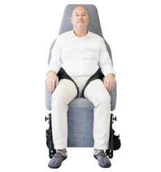 Ceinture de contention et de maintien pour fauteuil coquille Birdy