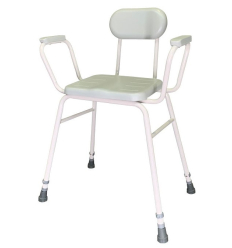 Chaise haute de cuisine Confort blanche