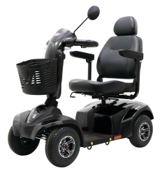 Scooter 4 roues électrique Traveler Maxi noir