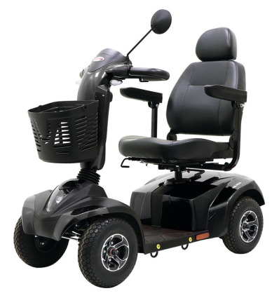 Scooter 4 roues électrique Traveler Maxi noir