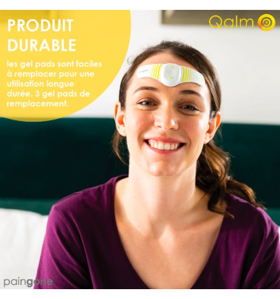 Gel Pads Paingone QALM migraines