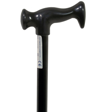 Canne de marche poignée bec poignée T