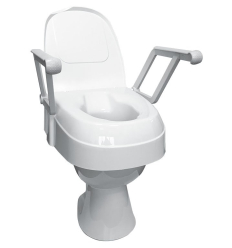 Rehausse WC avec accoudoirs TSE 120 PLUS