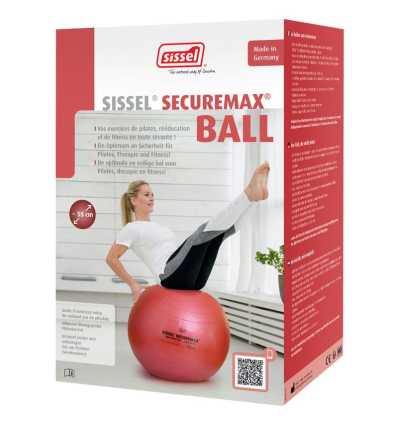 Ballon de fitness Securemax rouge