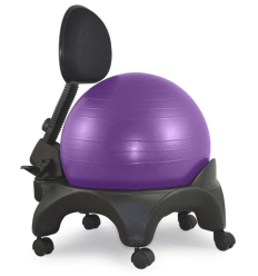 Chaise ergonomique avec ballon Tonic Chair Confort violet