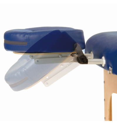 appui tête réglable de la table de massage pliable Robusta