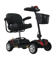 Scooter handicapé 4 roues Traveler rouge