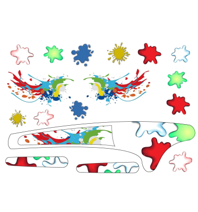 Kit de personnalisation splash tricycle Tonicross Rupiani