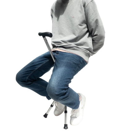 Canne siège pliante ultra légère