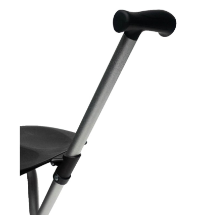 Poignée de la canne siège pliante ultra légère