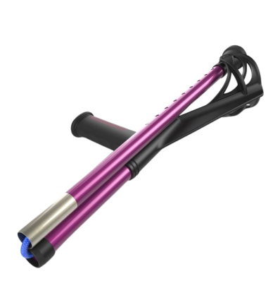 Canne anglaise pliante IZP rose fuschia hms vilgo