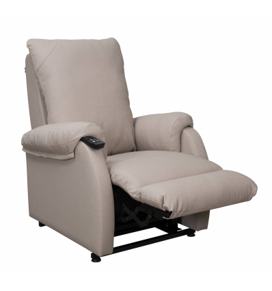 Fauteuil releveur 1 moteur Lux Innov Sa beige amande