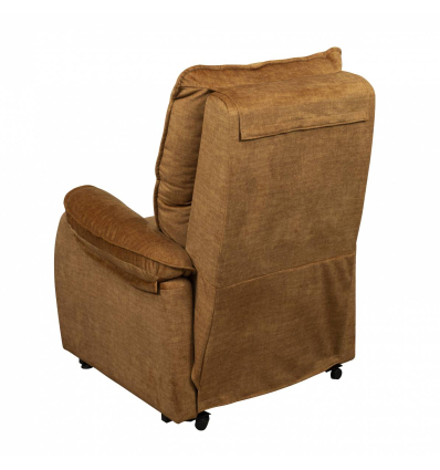 Fauteuil releveur 1 moteur Lux Innov Sa ambre