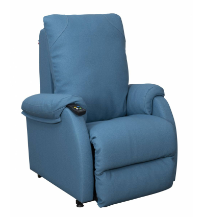 Fauteuil releveur Lux 2 moteurs Innov Sa bleu lagon