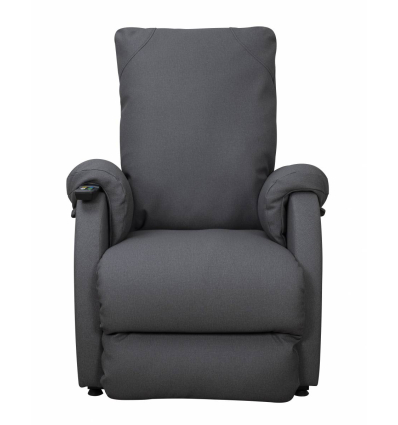Fauteuil releveur Lux 2 moteurs Innov Sa gris galet
