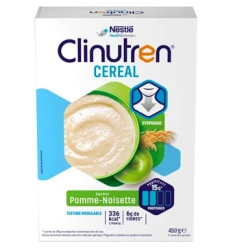 Céréales nutritionnelles Clinutren Cereal Nestlé pomme noisette