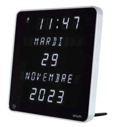 Horloge calendrier électronique Alzheimer Orium