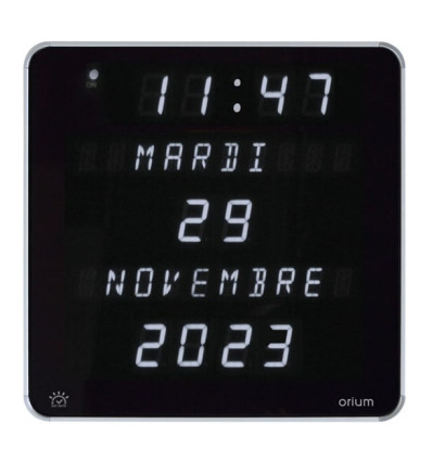 Horloge calendrier numérique Ephemeris