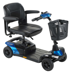 Scooter électrique 4 roues Colibri Indoor bleu invacare
