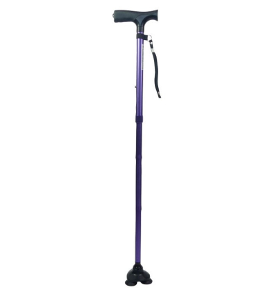 Canne de marche Stabilicane violet