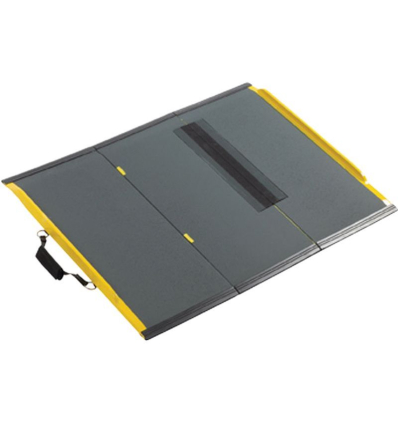 Rampe pour fauteuil roulant légère Stepless Lite pliable en 3