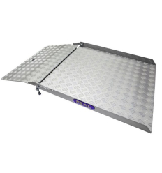 Rampe de seuil porte fenêtre et baie vitrée repliable Feal pour fauteuil roulant