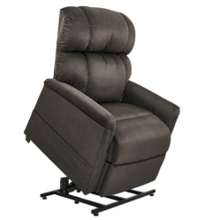 Fauteuil releveur électrique 3 moteurs Confort XXL Medtrade marron