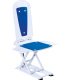 Siège élévateur de bain électrique Bathmaster Deltis blanc et bleu