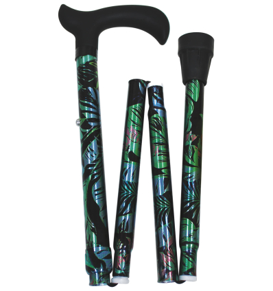 Canne de marche pliante Derby Fashion forest herdegen